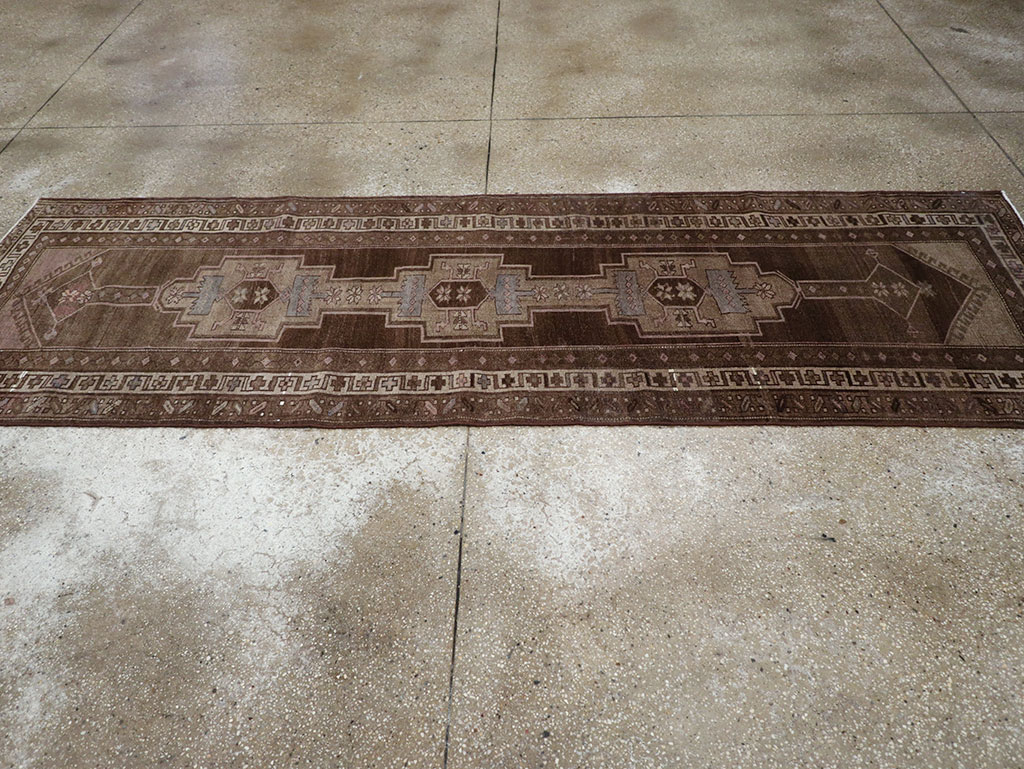 Vintage Persian Serab Runner, No.22776 - Gsblank