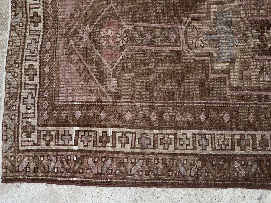 Vintage Persian Serab Runner, No.22776 - Gsblank