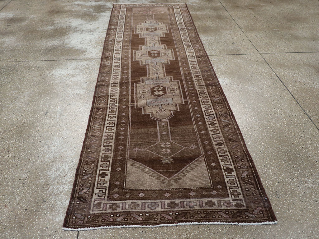 Vintage Persian Serab Runner, No.22776 - Gsblank