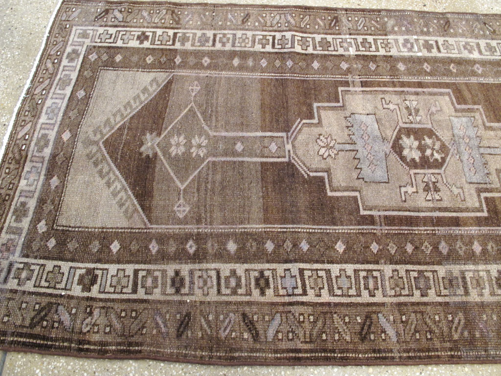 Vintage Persian Serab Runner, No.22776 - Gsblank