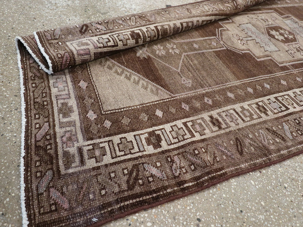 Vintage Persian Serab Runner, No.22776 - Gsblank
