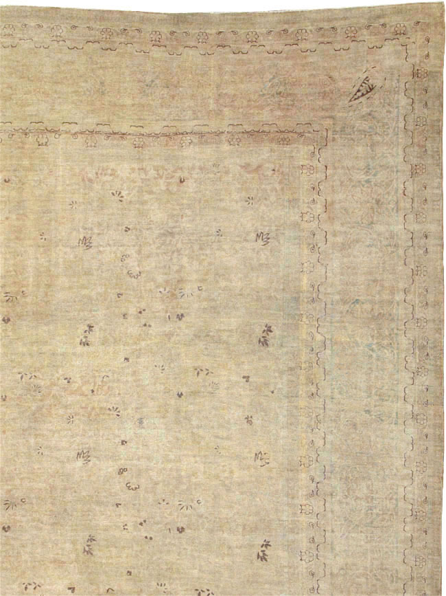 Antique Persian Lavar Kerman Carpet, No.22779 - Gsblank