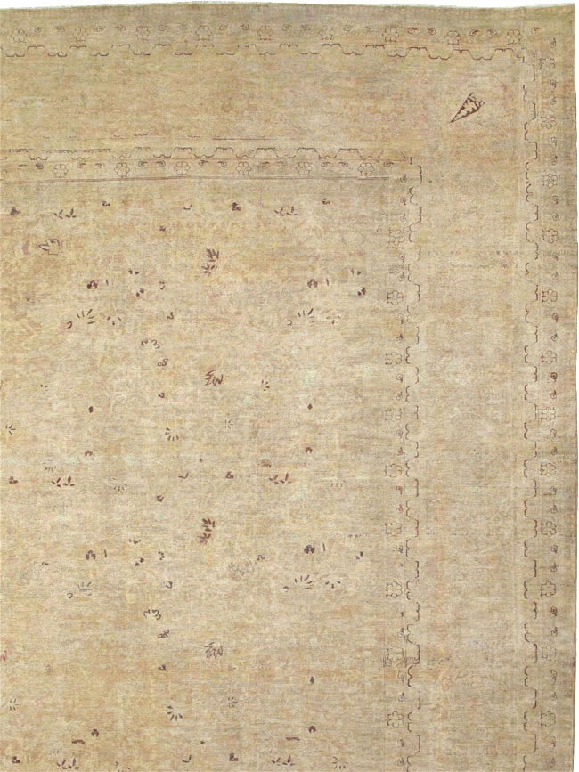 Antique Persian Lavar Kerman Carpet, No.22779 - Gsblank