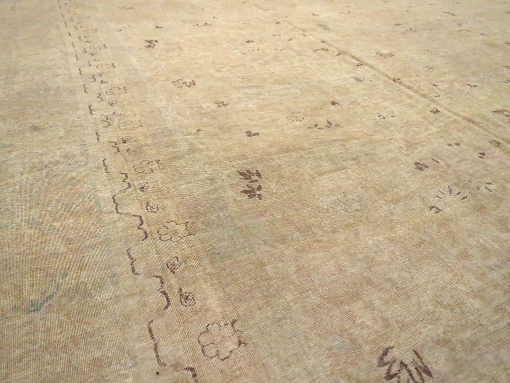 Antique Persian Lavar Kerman Carpet, No.22779 - Gsblank