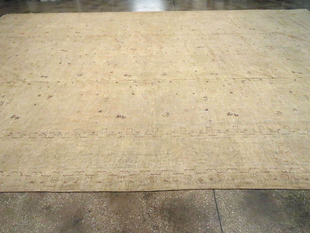 Antique Persian Lavar Kerman Carpet, No.22779 - Gsblank