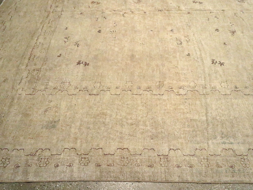 Antique Persian Lavar Kerman Carpet, No.22779 - Gsblank