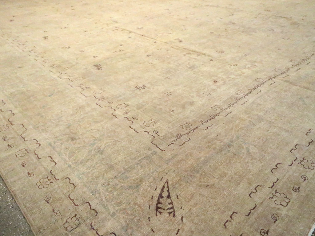 Antique Persian Lavar Kerman Carpet, No.22779 - Gsblank