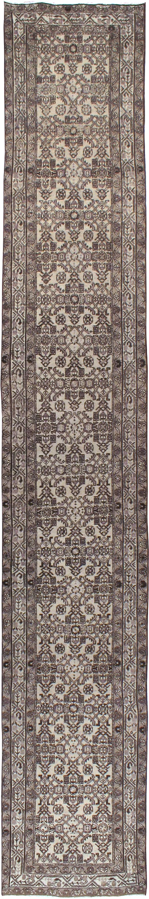 Vintage Persian Malayer Long Runner, No.22781 - Gsblank