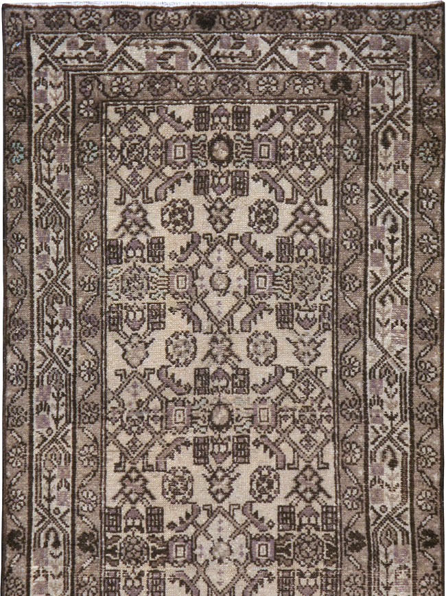 Vintage Persian Malayer Long Runner, No.22781 - Gsblank