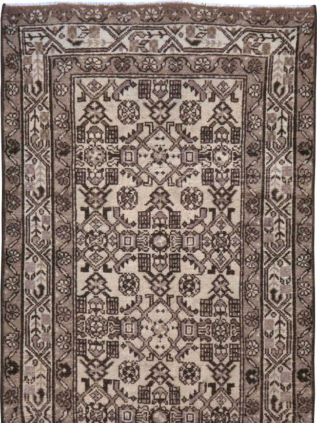 Vintage Persian Malayer Long Runner, No.22781 - Gsblank