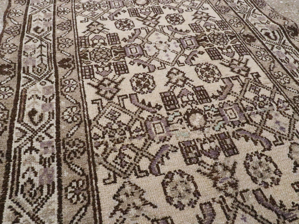 Vintage Persian Malayer Long Runner, No.22781 - Gsblank
