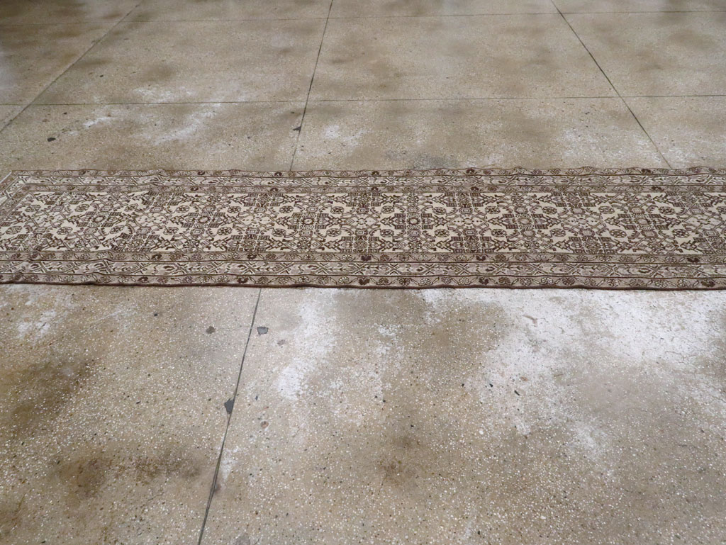 Vintage Persian Malayer Long Runner, No.22781 - Gsblank