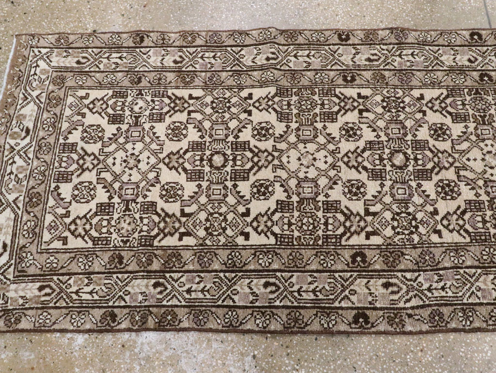 Vintage Persian Malayer Long Runner, No.22781 - Gsblank