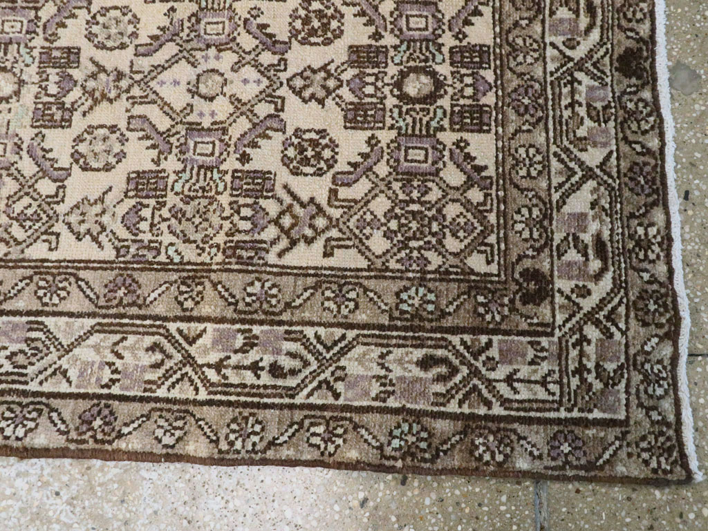 Vintage Persian Malayer Long Runner, No.22781 - Gsblank