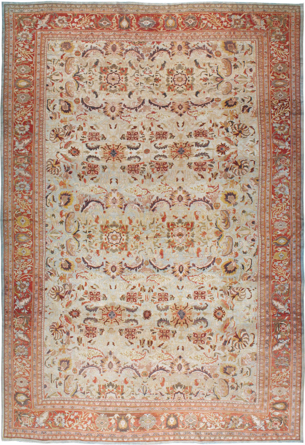 Antique Persian Sulatanbad Carpet, No.22784 - Gsblank