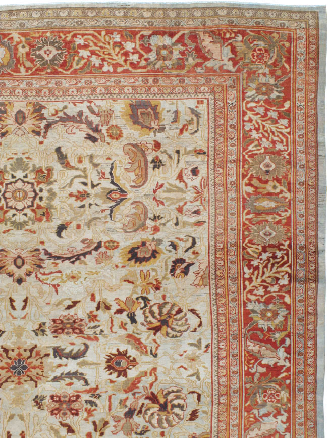 Antique Persian Sulatanbad Carpet, No.22784 - Gsblank