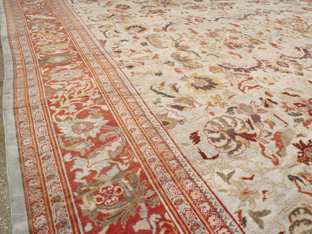 Antique Persian Sulatanbad Carpet, No.22784 - Gsblank