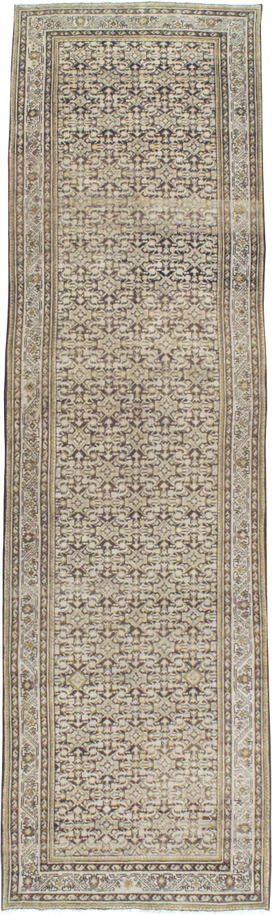 Vintage Persian Malayer Runner, No.22789 - Gsblank