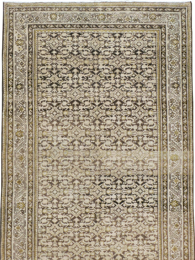 Vintage Persian Malayer Runner, No.22789 - Gsblank