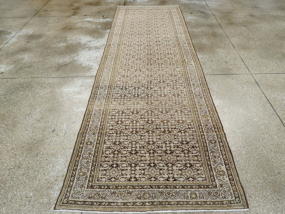 Vintage Persian Malayer Runner, No.22789 - Gsblank