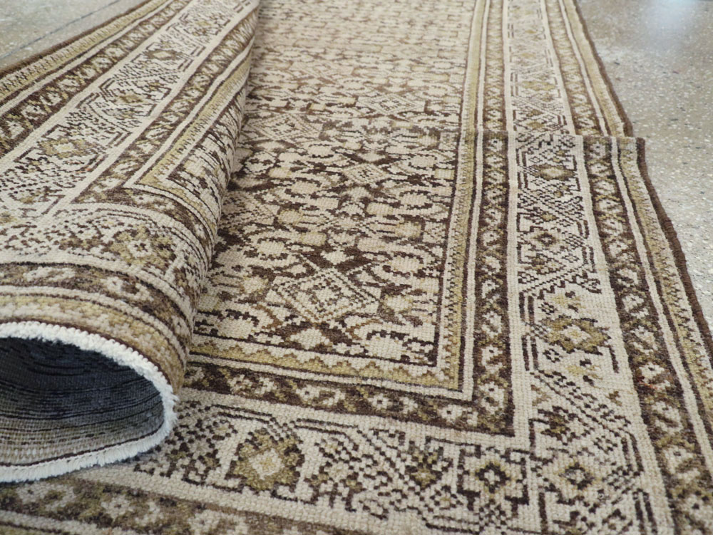 Vintage Persian Malayer Runner, No.22789 - Gsblank