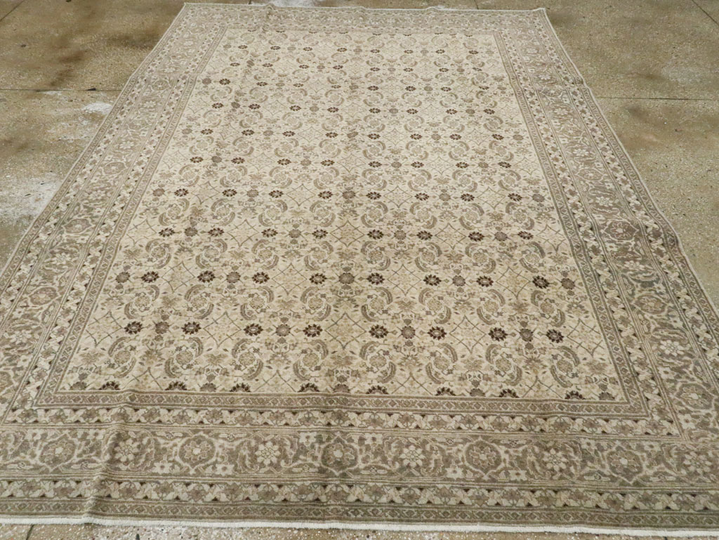 Antique Persian Tabriz Carpet, No.22790 - Gsblank