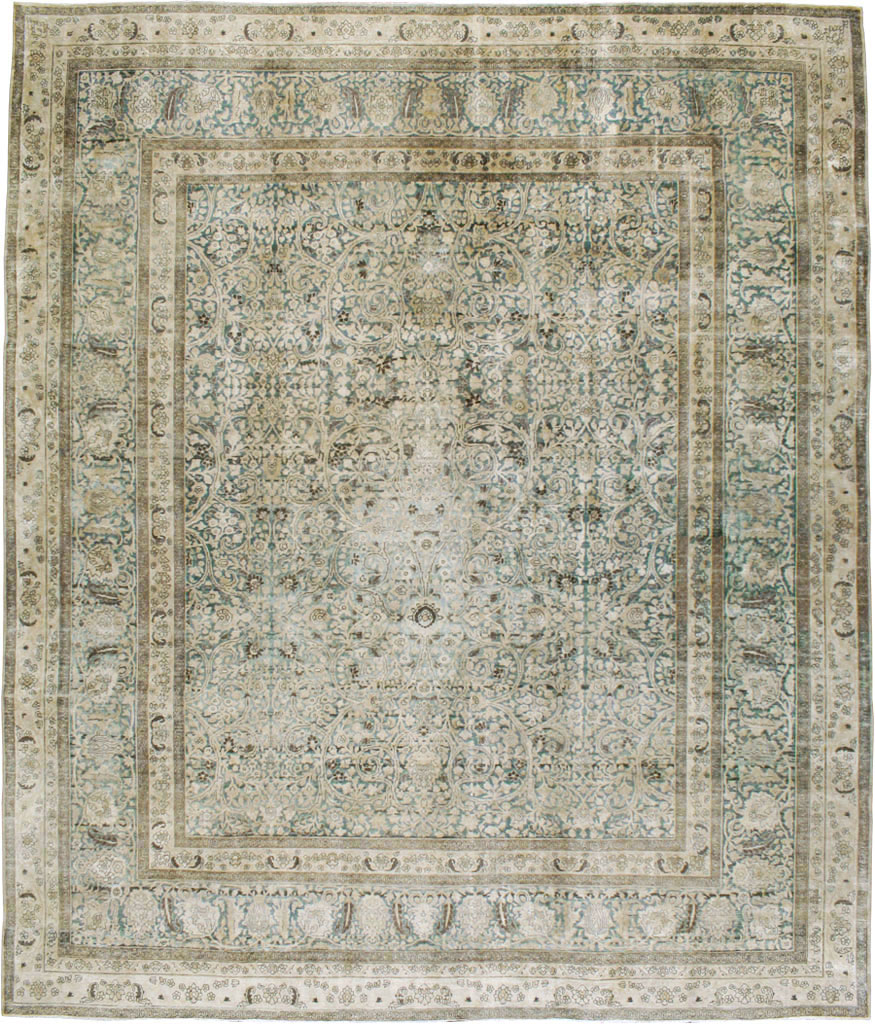 Antique Persian Mashad Carpet, No.22791 - Gsblank