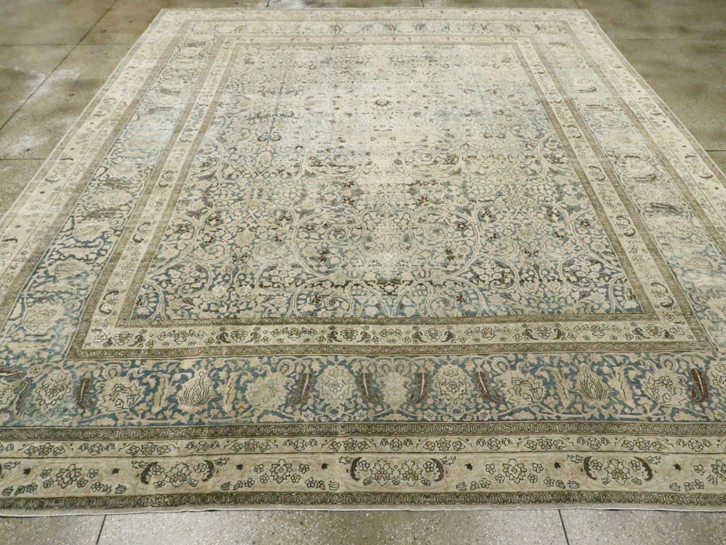 Antique Persian Mashad Carpet, No.22791 - Gsblank