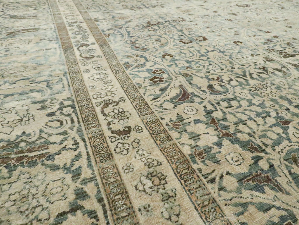 Antique Persian Mashad Carpet, No.22791 - Gsblank