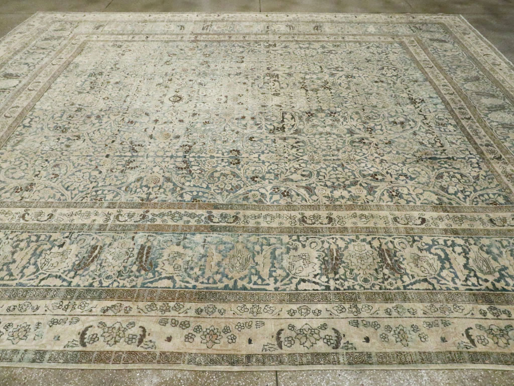 Antique Persian Mashad Carpet, No.22791 - Gsblank