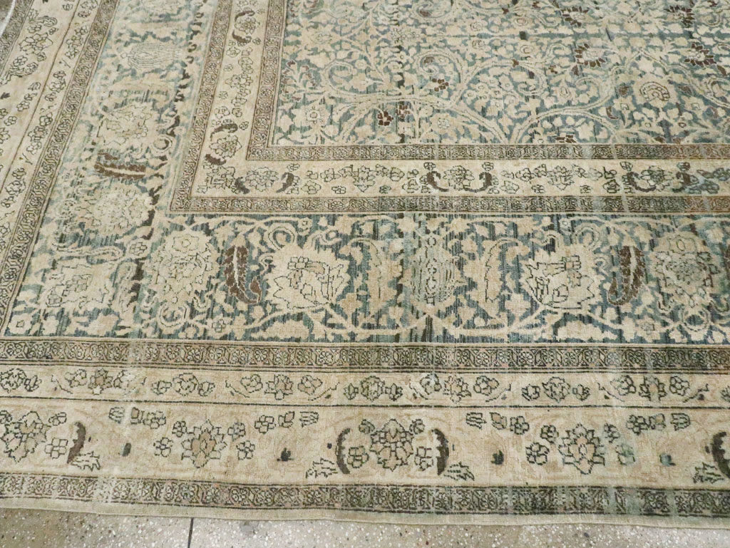 Antique Persian Mashad Carpet, No.22791 - Gsblank
