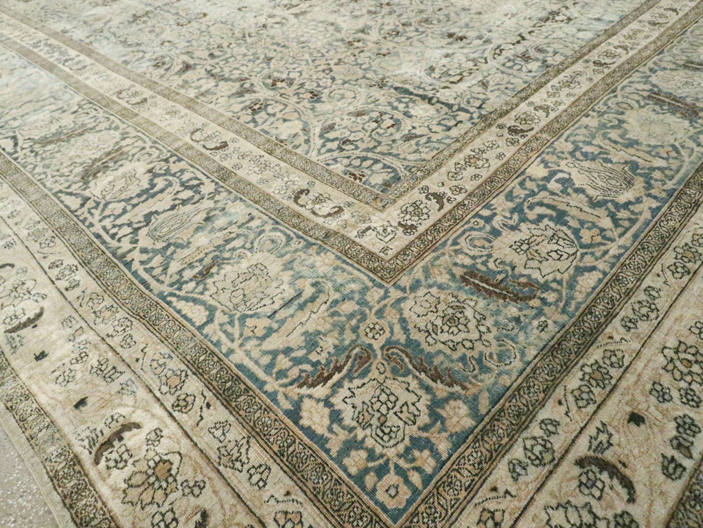 Antique Persian Mashad Carpet, No.22791 - Gsblank