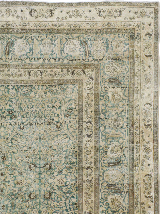Antique Persian Mashad Carpet, No.22791 - Gsblank