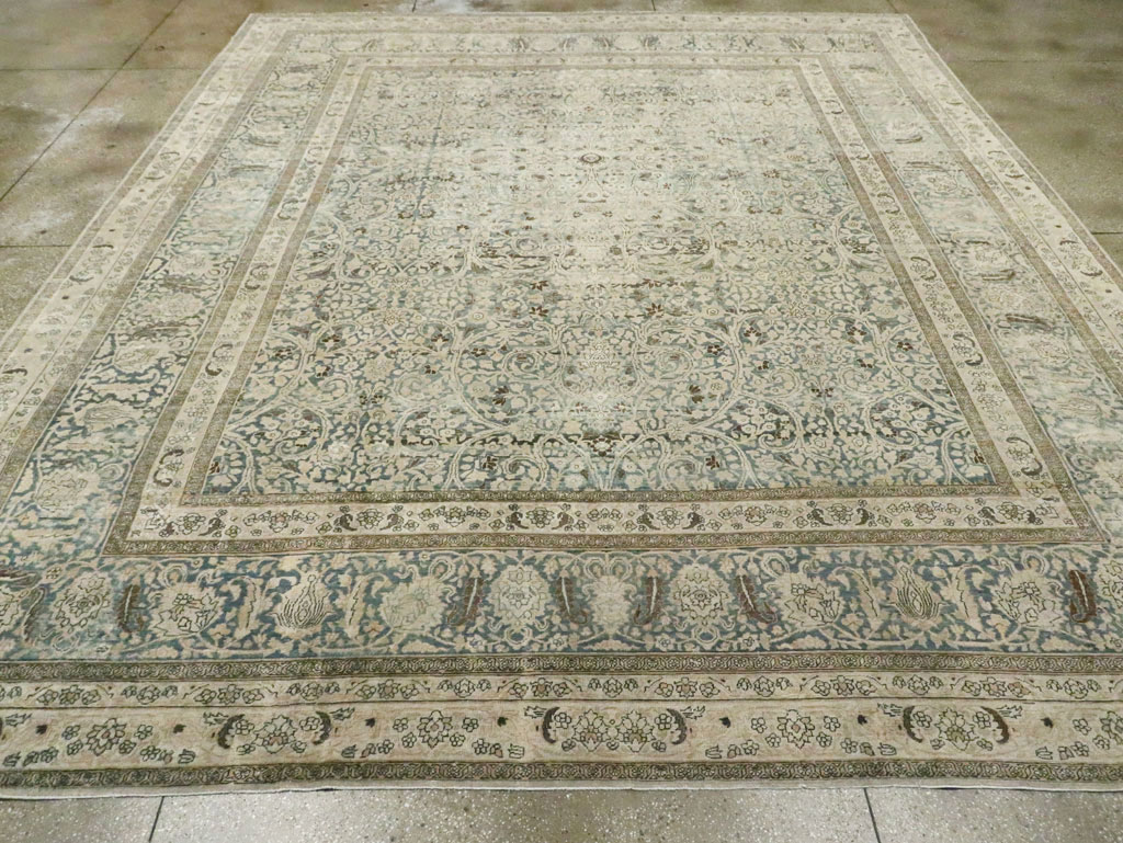 Antique Persian Mashad Carpet, No.22791 - Gsblank