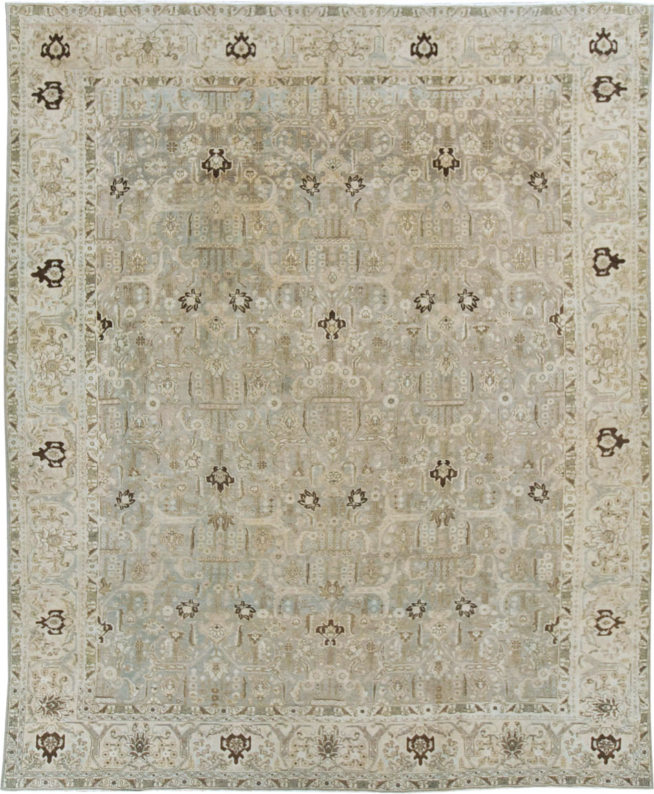 Antique Persian Tabriz Carpet, No.22793 - Gsblank
