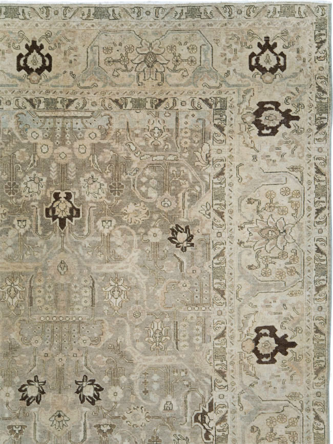 Antique Persian Tabriz Carpet, No.22793 - Gsblank