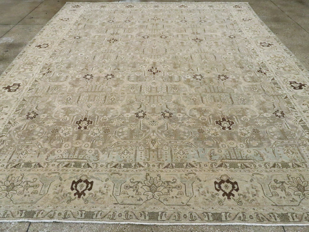 Antique Persian Tabriz Carpet, No.22793 - Gsblank