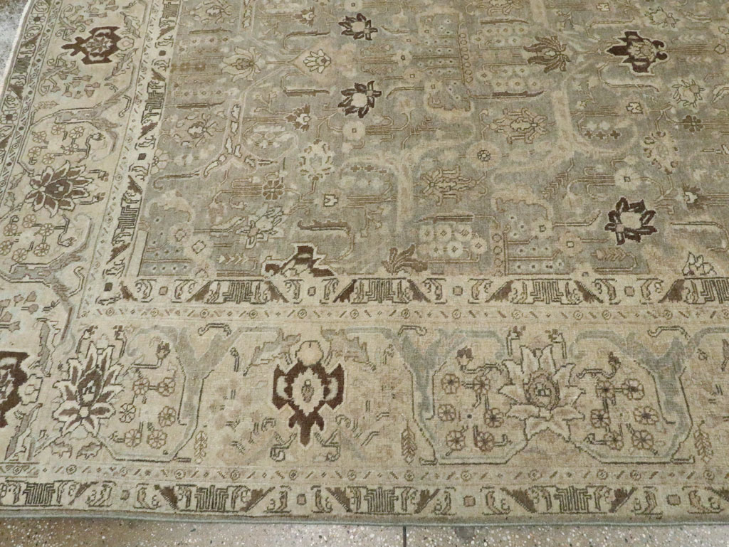 Antique Persian Tabriz Carpet, No.22793 - Gsblank