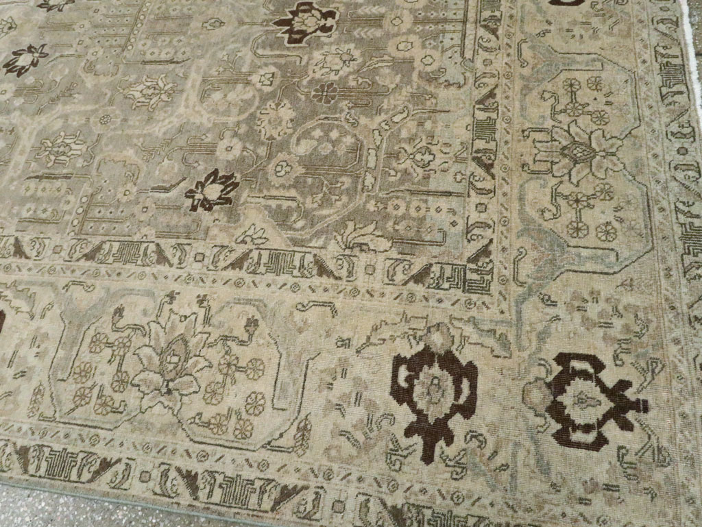 Antique Persian Tabriz Carpet, No.22793 - Gsblank