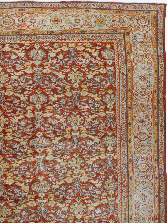 Antiuqe Persian Mahal Carpet, No.22794 - Gsblank