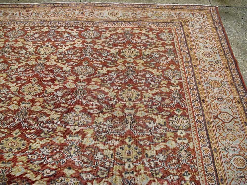 Antiuqe Persian Mahal Carpet, No.22794 - Gsblank