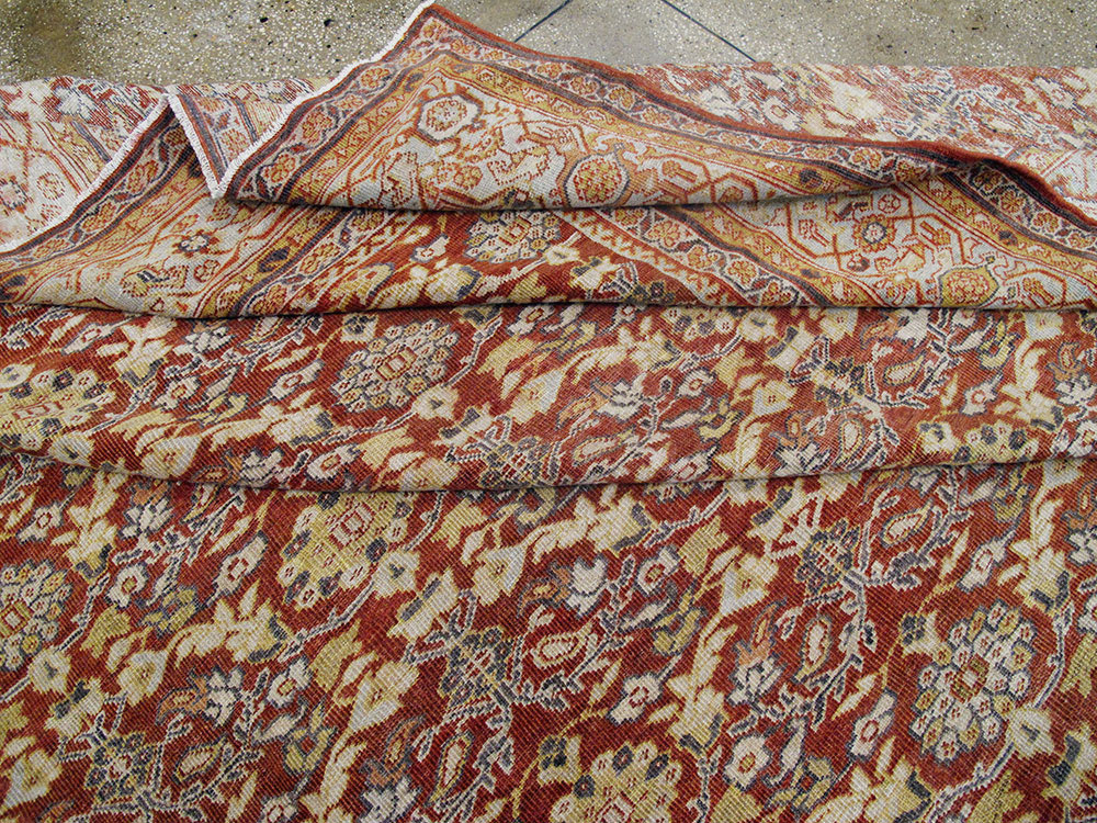 Antiuqe Persian Mahal Carpet, No.22794 - Gsblank