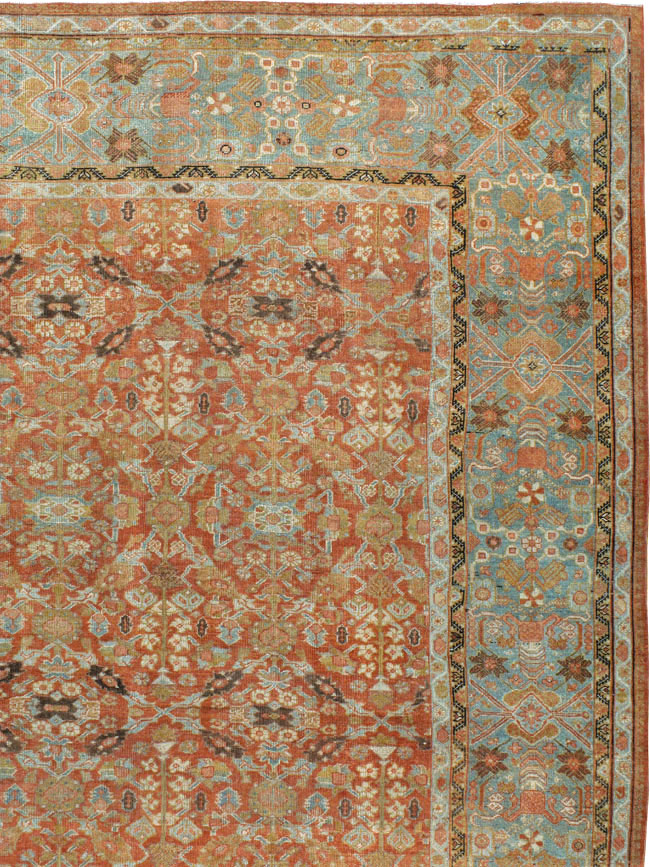 Antique Persian Mahal Carpet, No.22796 - Gsblank