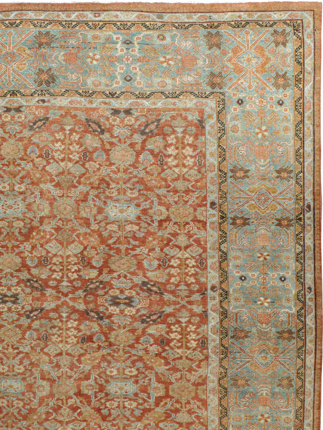 Antique Persian Mahal Carpet, No.22796 - Gsblank