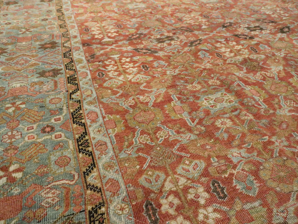 Antique Persian Mahal Carpet, No.22796 - Gsblank