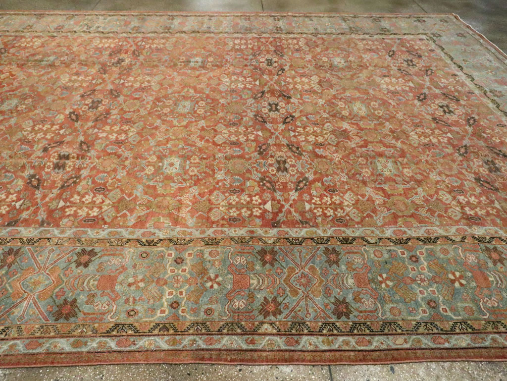 Antique Persian Mahal Carpet, No.22796 - Gsblank