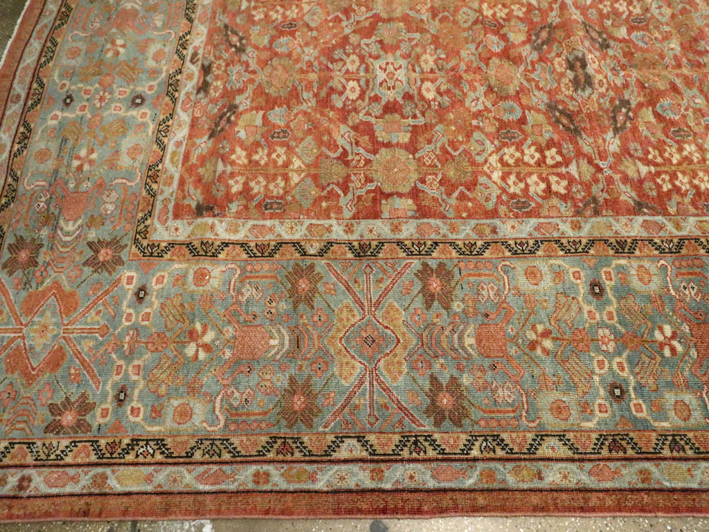 Antique Persian Mahal Carpet, No.22796 - Gsblank
