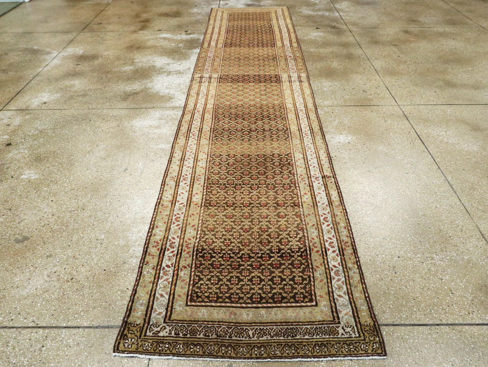 Vintage Persian Kurdish Runner, No.22799 - Gsblank