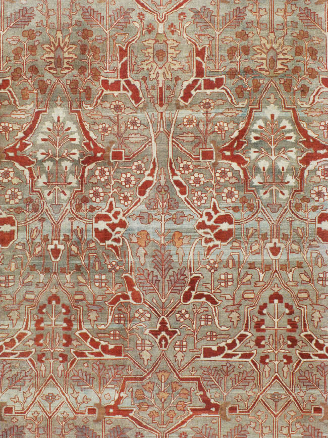 Antique Persian Tabriz Carpet, No.22807 - Gsblank