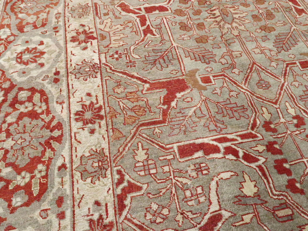 Antique Persian Tabriz Carpet, No.22807 - Gsblank